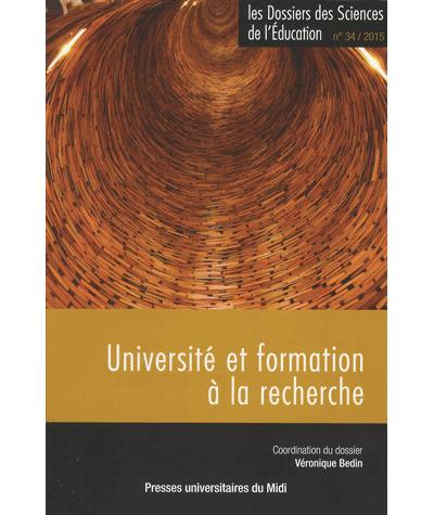 Universite et formation a la recherche