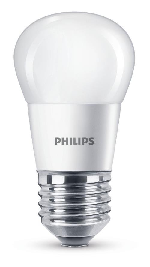 Ampoule LED sphérique Philips 4 W (25 W) E27 Blanc chaud
