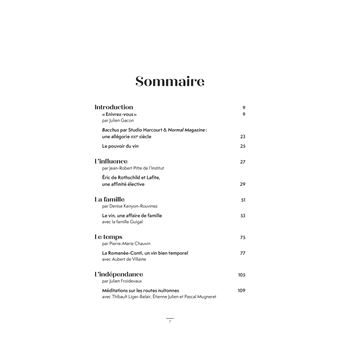 Esthétique du vin