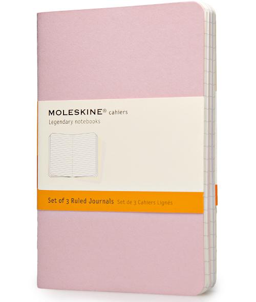MOLESKIN SET 3 CAH PF PASTEL LIGNE