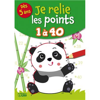 Je rélie les points de 1 à 40