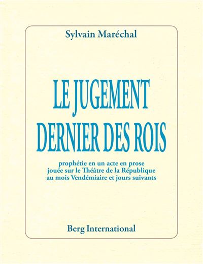 Le jugement dernier des rois