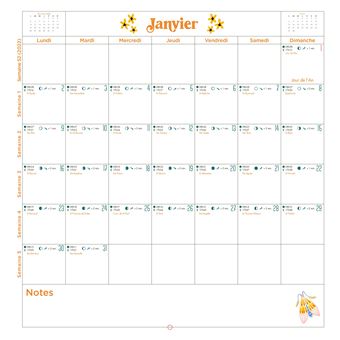 Calendrier jardin 2023