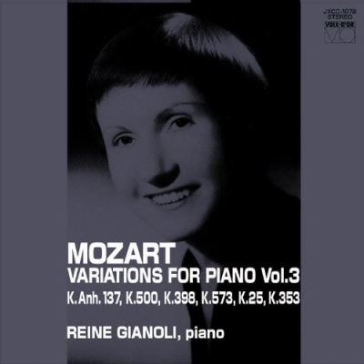 Mozart variations for piano
