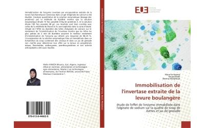 Immobilisation de l'invertase extraite de la levure boulangEre