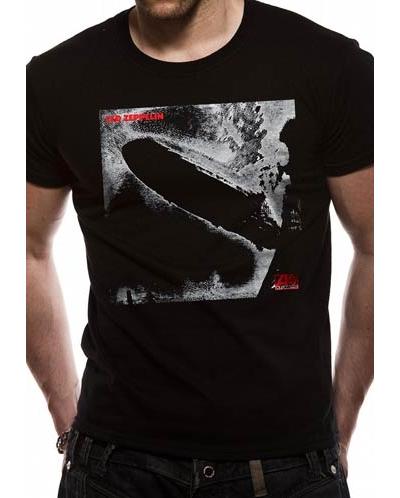 Led zeppelin i album cover inverted unisex tee shirt black x