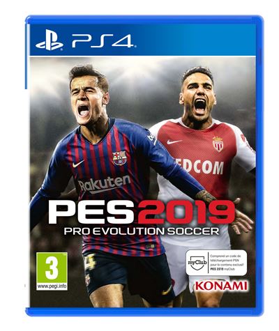 Pro Evolution Soccer 2019 PS4 État correct - Konami reconditionné disponible sur Fnac