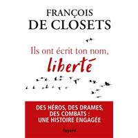 Ils ont écrit ton nom, liberté