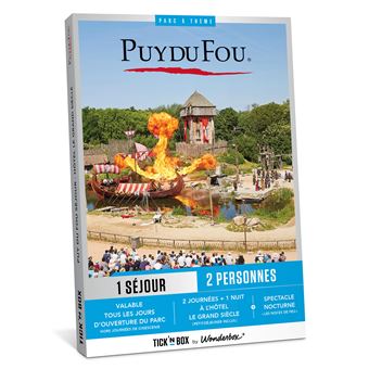 WONDERBOX Connect - Coffret Cadeau - Parc Astérix - 2 Jours Et Séjour pour 2 -2 entrées pour 2 WONDERBOX Connect - Coffret Cadeau - Parc Astérix - 2 Jours Et Séjour pour 2 -2 entrées pour 2