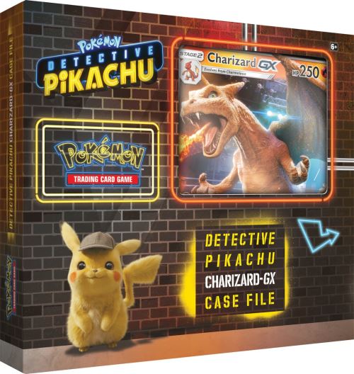 POKEMON DETECTIVE PIKACHU CHARIZARD-GX CASE FILE