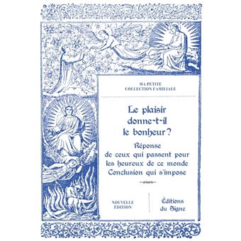 Le plaisir donne-t-il le bonheur