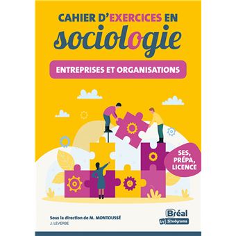 Cahier d'exercices en sociologie – Entreprises et organisations