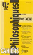 Cahiers philosophiques, n. 114 (2/2008)  montaigne