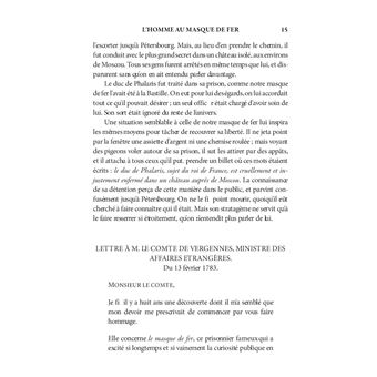 L'homme au masque de fer