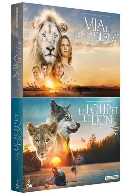 Coffret Mia et le lion blanc, Le Loup et le lion DVD
