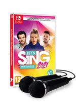 Let’s Sing 2021 + 2 Microphones : Hits Français et Internationaux Nintendo Switch