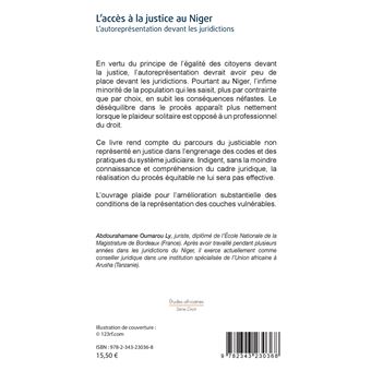 L'accès à la justice au Niger