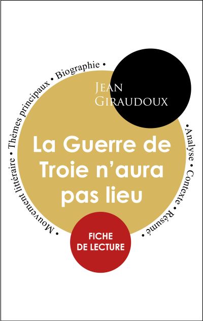 Fiche de lecture la guerre de troie n aura pas lieu etude in