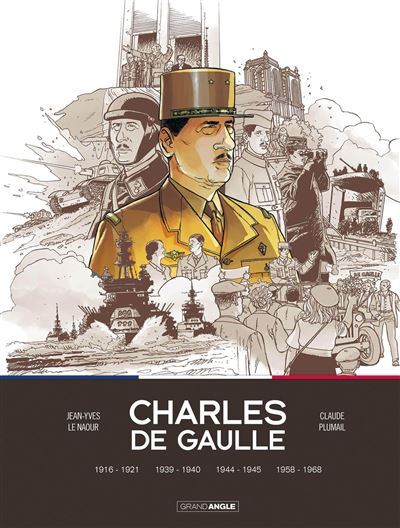 Charles de Gaulle - Intégrale vol. 01 à 04 - Claude Plumail - cartonné