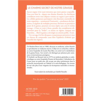 Le Charme secret de notre graisse