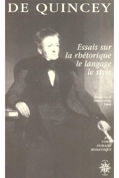 Essai sur la rhétorique, le langage, le style