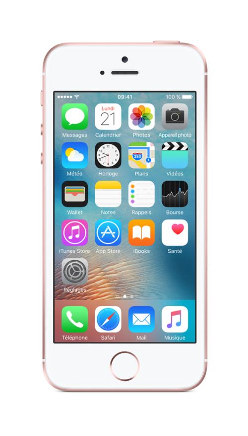 Apple iPhone SE 64 Go 4" Or Rose