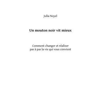 Un mouton noir vit mieux