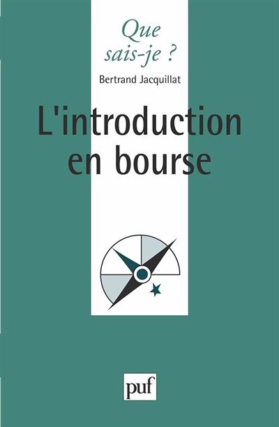 L'introduction en bourse - Bertrand Jacquillat - (donnée non spécifiée)
