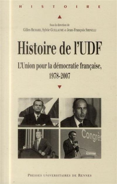 Histoire de l udf - Sylvie Guillaume - broché