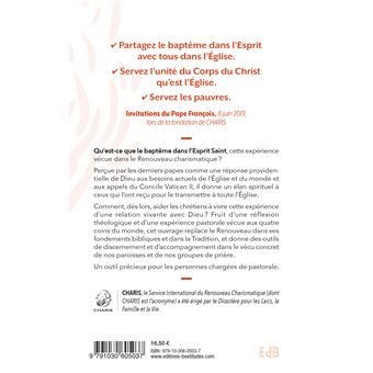 Le Baptême dans l'Esprit