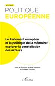 Le Parlement européen et la politique de la mémoire