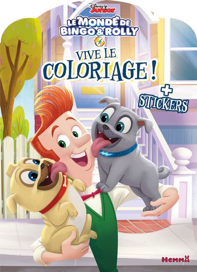 Le monde de bingo et rolly vive le coloriage