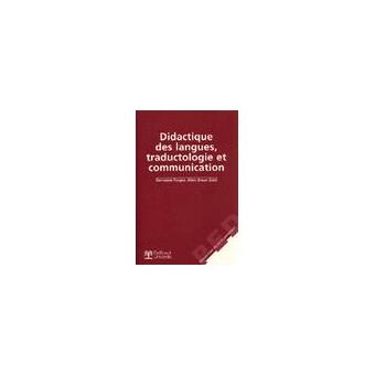 Didactique des langues traductologie et communication - 1
