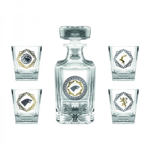 GAME OF THRONES-PREMIUM DECANTER SET