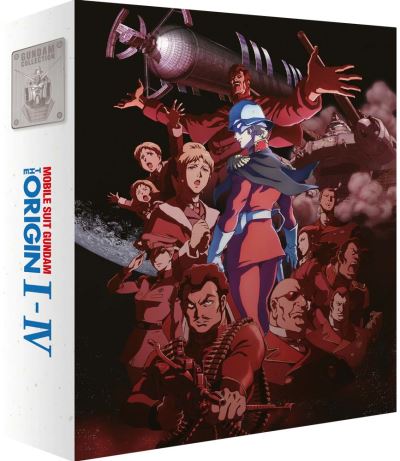 Coffret Mobile Suit Gundam The Origin Films I à IV Edition Collector Blu-ray