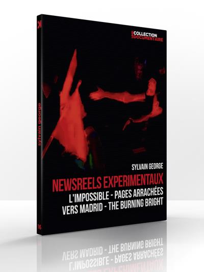 Coffret Sylvain George Newsreel expérimentaux 2 films DVD