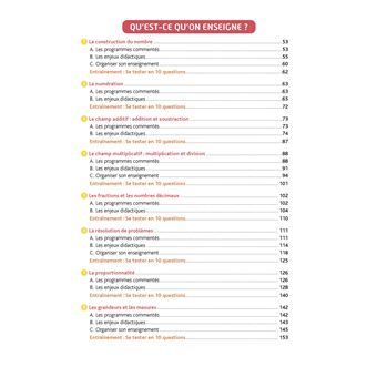 Objectif CRPE 2024 - 2025 - Maths - La leçon -  épreuve orale d'admission