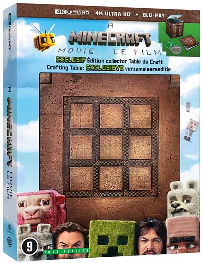 Minecraft, Le Film Édition Cube Blu-ray 4K Ultra HD