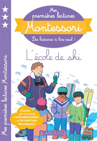 Mes premières lectures MONTESSORI le Ski