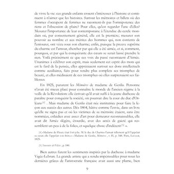 Mémoires de Aimée de Coigny