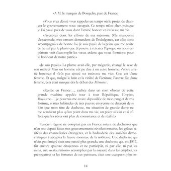 Mémoires de Aimée de Coigny