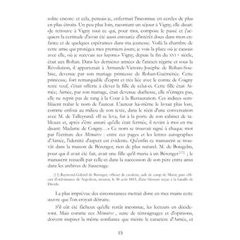 Mémoires de Aimée de Coigny