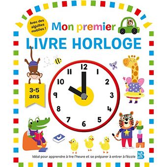 Mon premier livre horloge