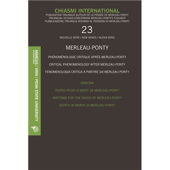 Phénoménologie critique après Merleau-Ponty