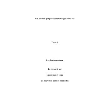 Les Fondamentaux