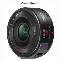 Objectif Lumix G Vario 12-32mm f/3,5-5,6 MEGA OIS Noir - Objectif