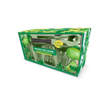 Coffret Mojito un jour, mojito toujours - 50 recettes de mojitos et autres cocktails