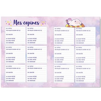 Agenda Scolaire Licorne 2021-2022