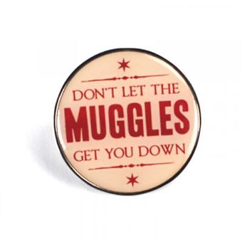 Badge épingle émail Harry Potter moldus