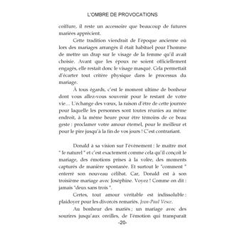 L'ombre de provocations